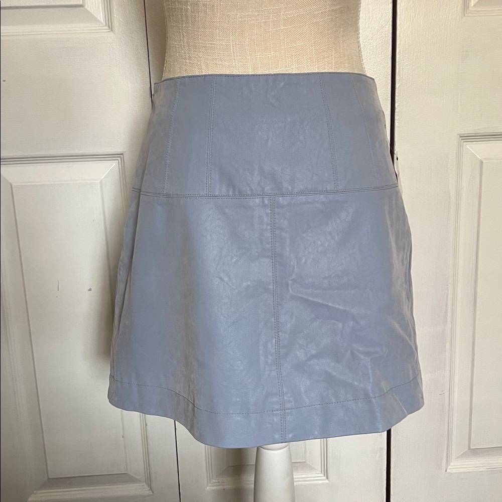 Free People Soft Light Blue Skirt